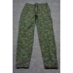 Lululemon Ready to Rulu Joggers Womens 8 Green Camo Stretch Training Athleisure